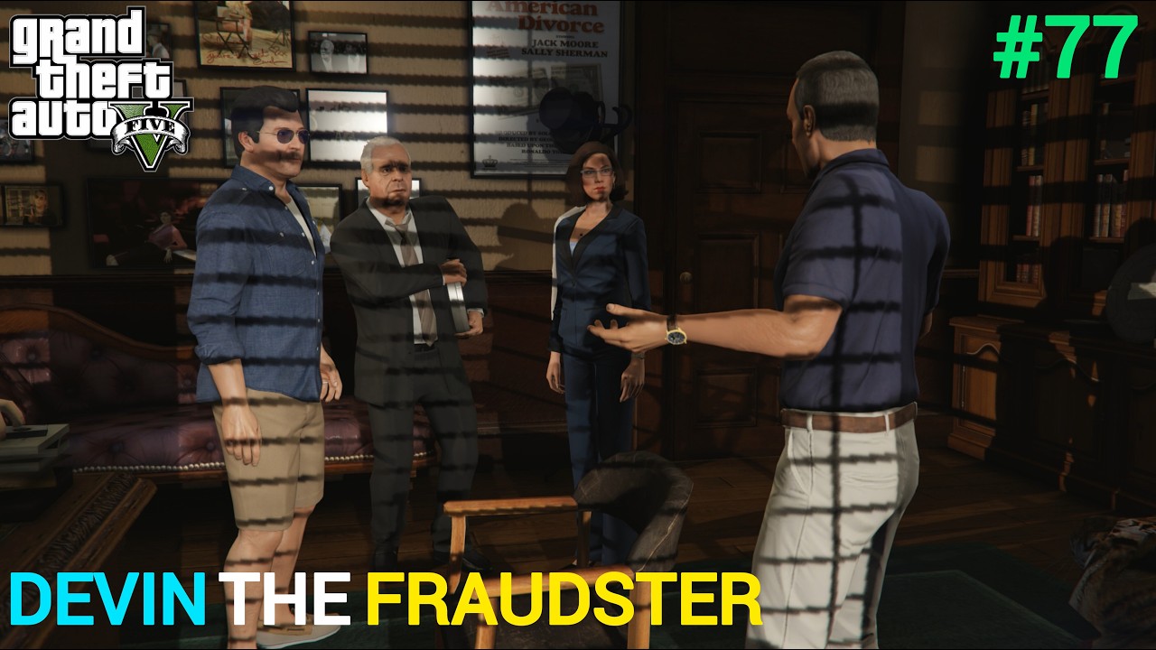 DEVIN THE FRAUDSTER ! GTA 5 GAMEPLAY #77