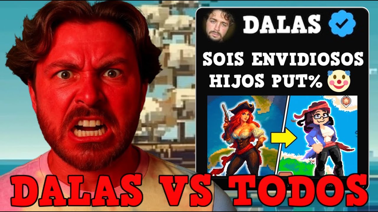 DALAS EXPL0TA CON LOS DEVS QUE CRITICARON SU JUEGO Y CONSIGUIO LA FASE LOLCOW...