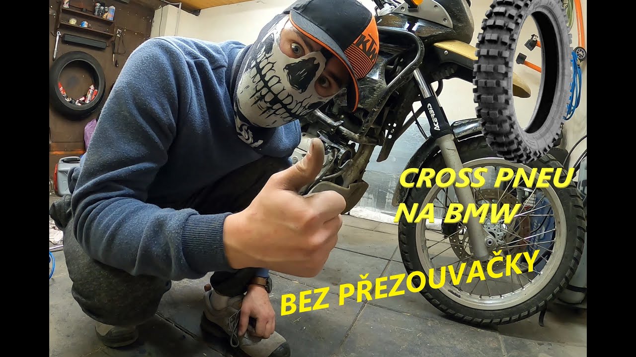 CROSS PNEU NA BMW F650 GS/JAK PŘEZOUVAT DOMA