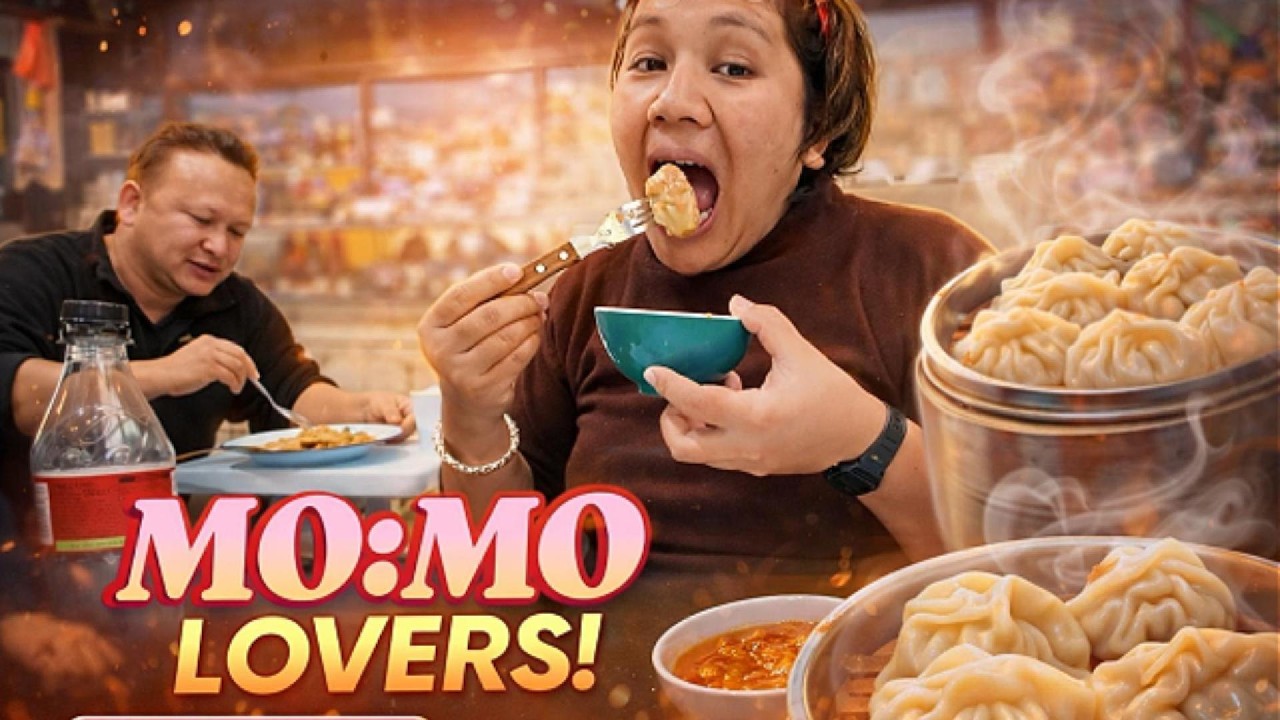 [MUKBANG ] How to make Delicious MO:MO At HOME 😋😋😋