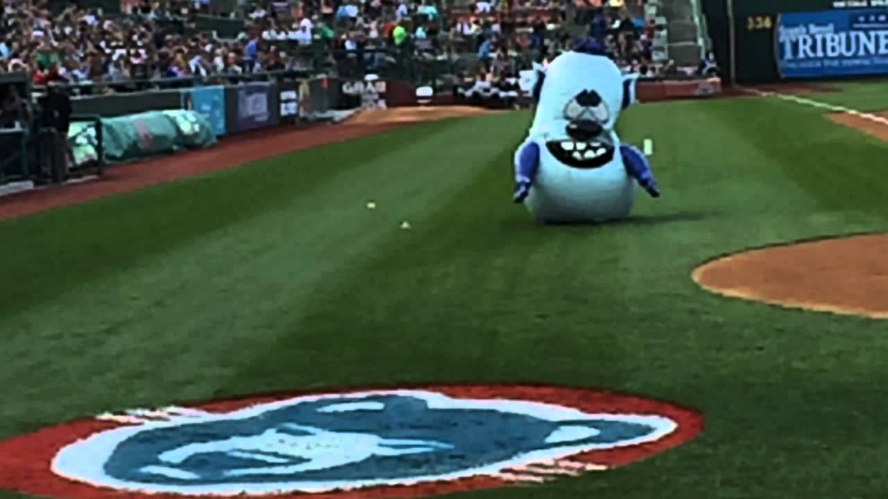 South Bend Cubs Inflatamaniacs performance