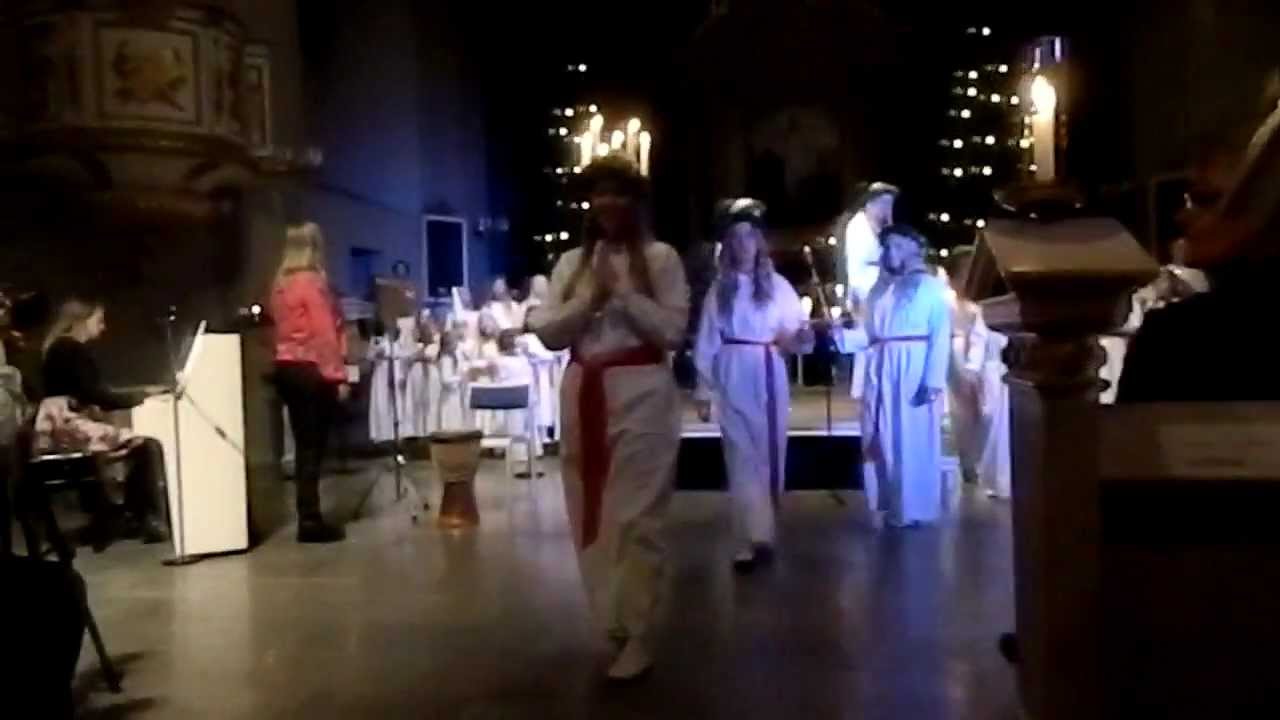 Sul mare luccica. Landskrona Lucia 2012