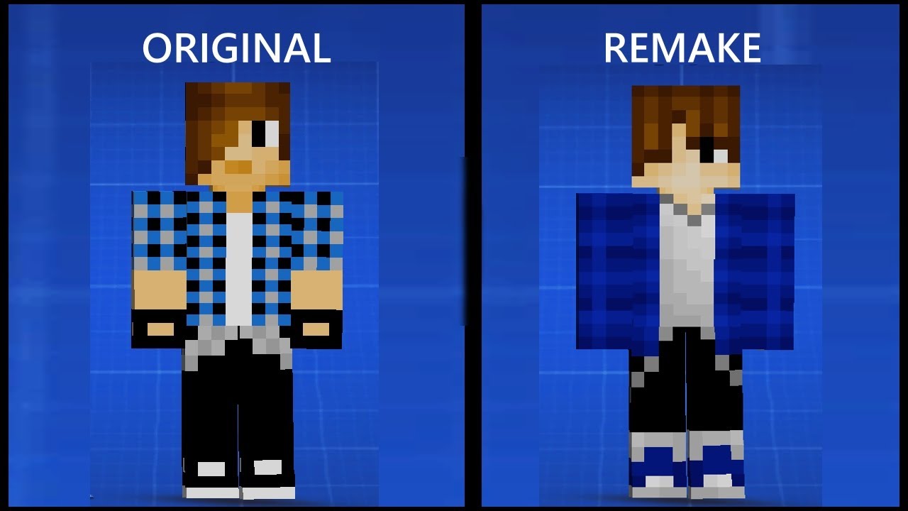 How to make the UPDATED Superstar Boy Skin in Pixel Gun 3D