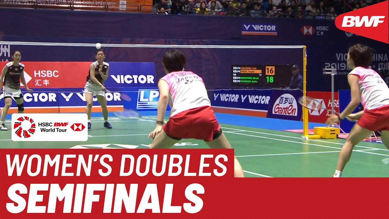 SF | WD | FUKUSHIMA/HIROTA (JPN) [3] vs. MATSUTOMO/TAKAHASHI (JPN) [2] | BWF 2019
