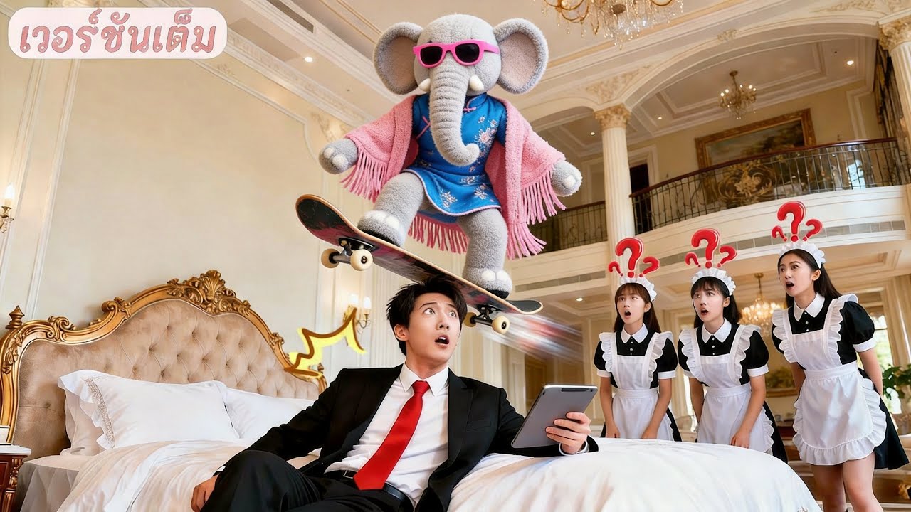 ซีอีโอเกลียดคู่หมั้นสาวบ้านนอกที่หยาบคาย แต่เธอไม่แคร์ กลับสเก็ตบอร์ดข้ามหัวเขา ทำเอาเขาช็อก! รักมา!