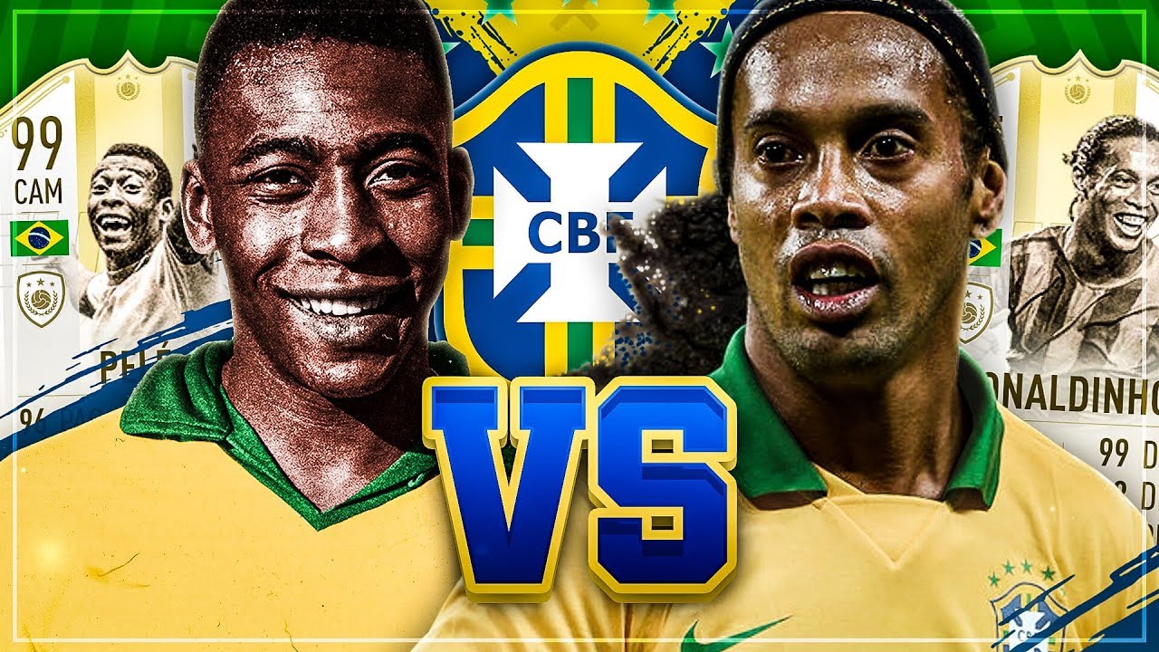 FIFA 19: 99 PELÉ vs 95 RONALDINHO Squad Builder Battle 😱🇧🇷🔥