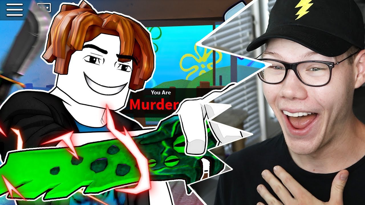 Реакция на забавные моменты в Roblox Murder Mystery 2. Видео №3