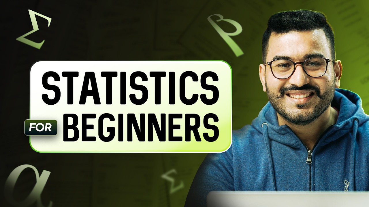 Master Statistics for Data Science & Machine Learning | Full Course | @SCALER