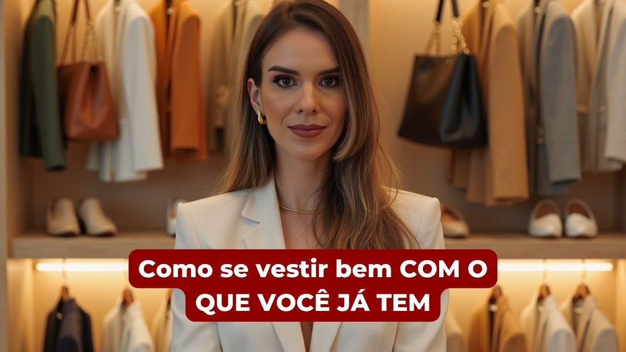 Como se vestir bem gastando pouco: ELEGANTE com o que voc&ecirc; j&aacute; tem.