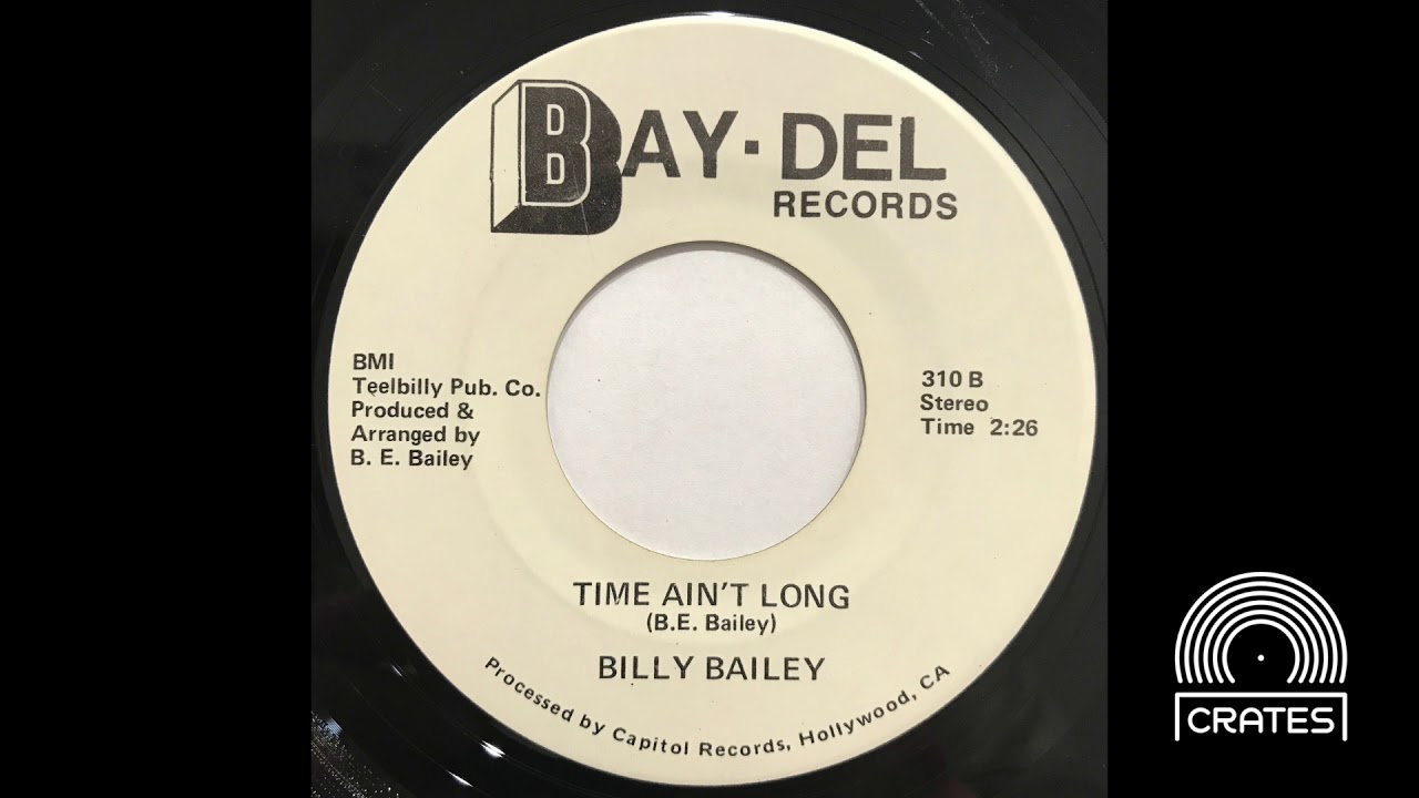 Billy Bailey - Time Ain't Long (Rare Gospel / Sweet Soul Vinyl Rip)
