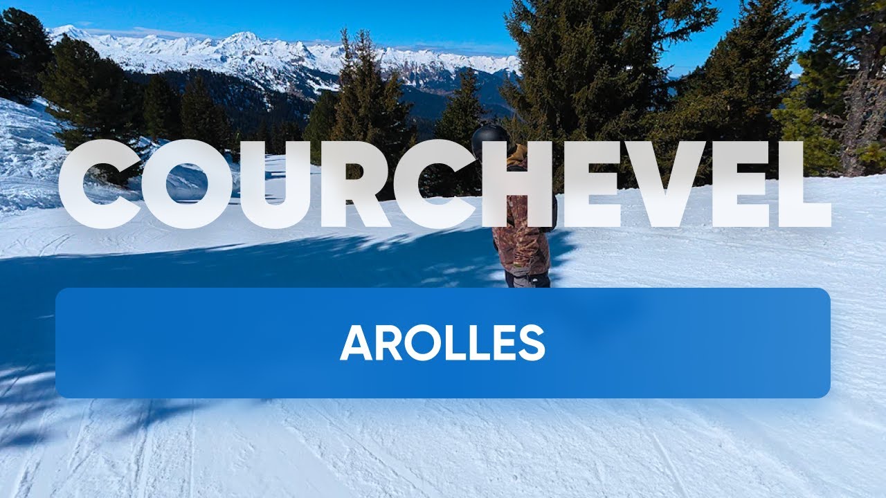 Arolles (Blue), Courchevel Ski Resort, 3 Valleys, France