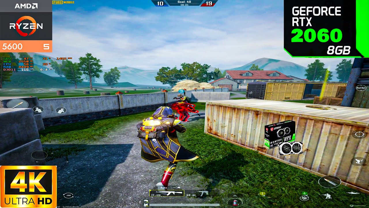 I Tested RTX 2060 SUPER and Ryzen 5600 on PUBG Mobile - SHOCKING Results!