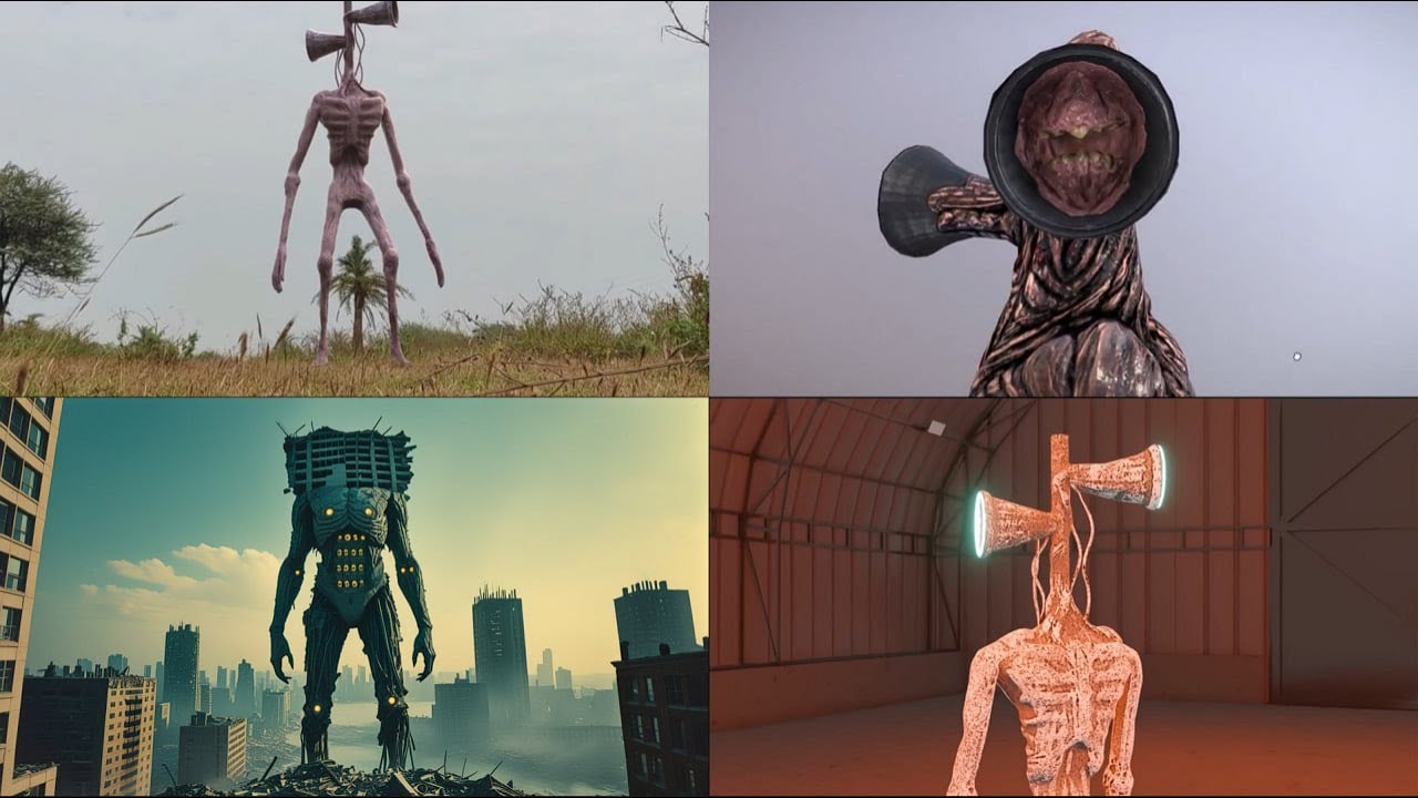 Siren Head - Coffin Dance Song Battle #sirenhead #househead