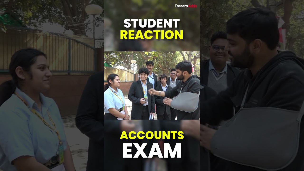 Class 12 Accounts Paper : Tough or Easy? Student Reaction #class12commerce