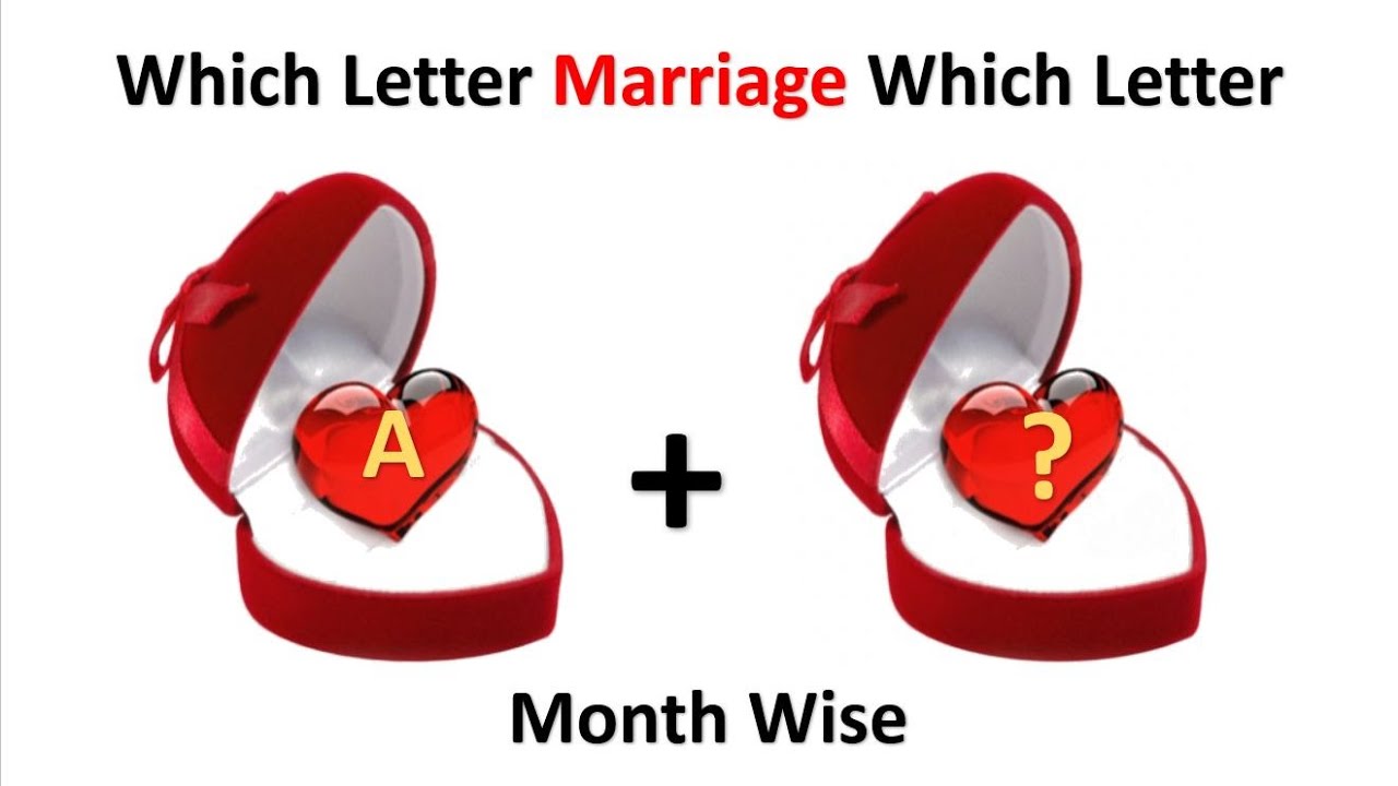Which Letter Marry Which Letter ?