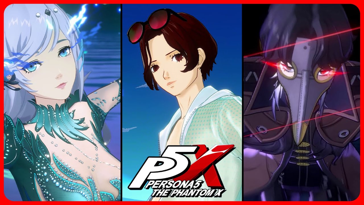 All 3.0 Characters Highlight Attacks - Persona 5: The Phantom X