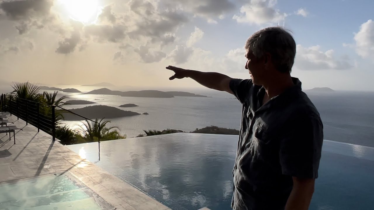 The “Solenborg”. One of the largest private homes in St.John USVI.