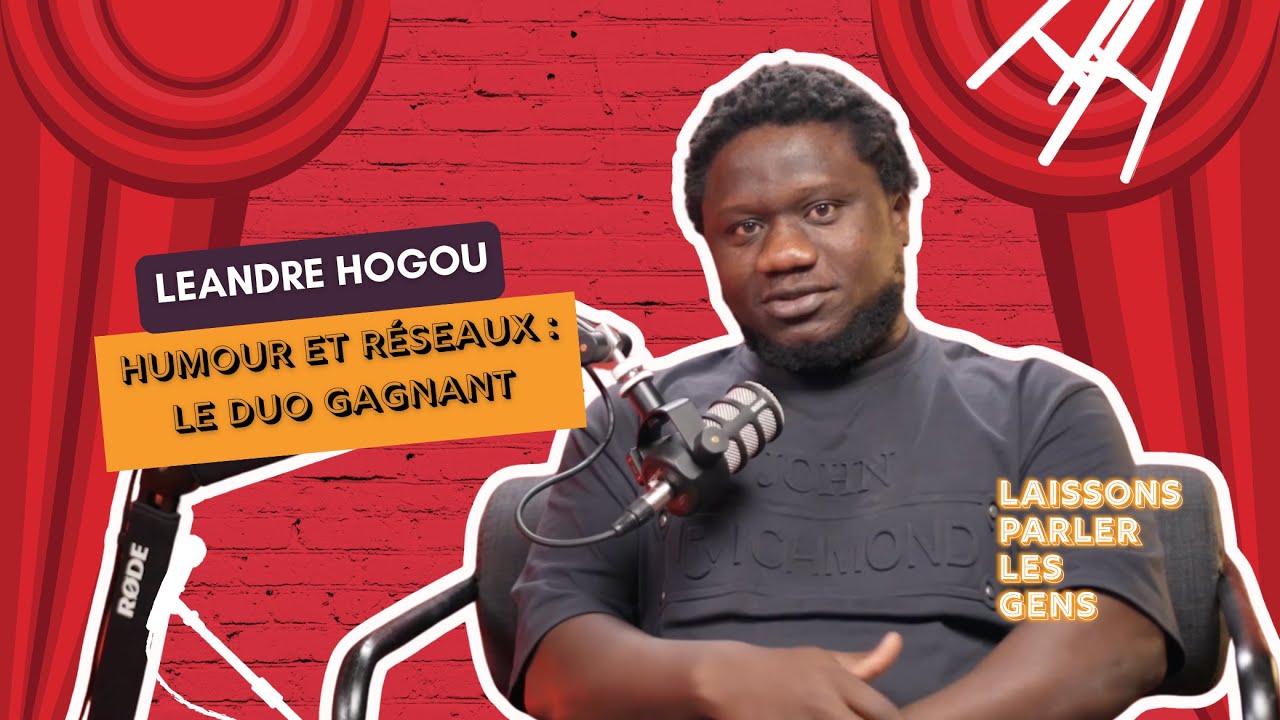 Léandre Hogou : son duo avec Ange-Freddy, la compétition entre humoristes & les réseaux sociaux