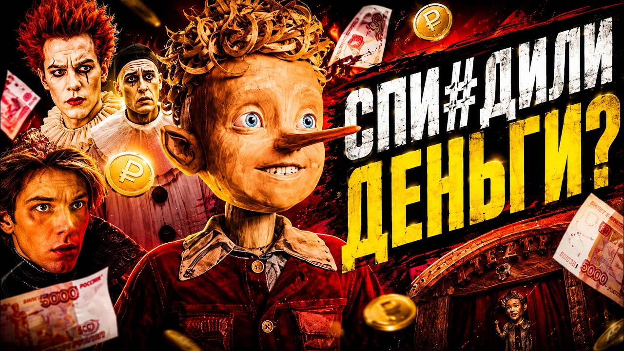 ТРЕШ ОБЗОР БУРАТИНО 2026 ( НЕЙРОТРЕШ от ФОНДА КИНО?!)  #трешобзор #обзор