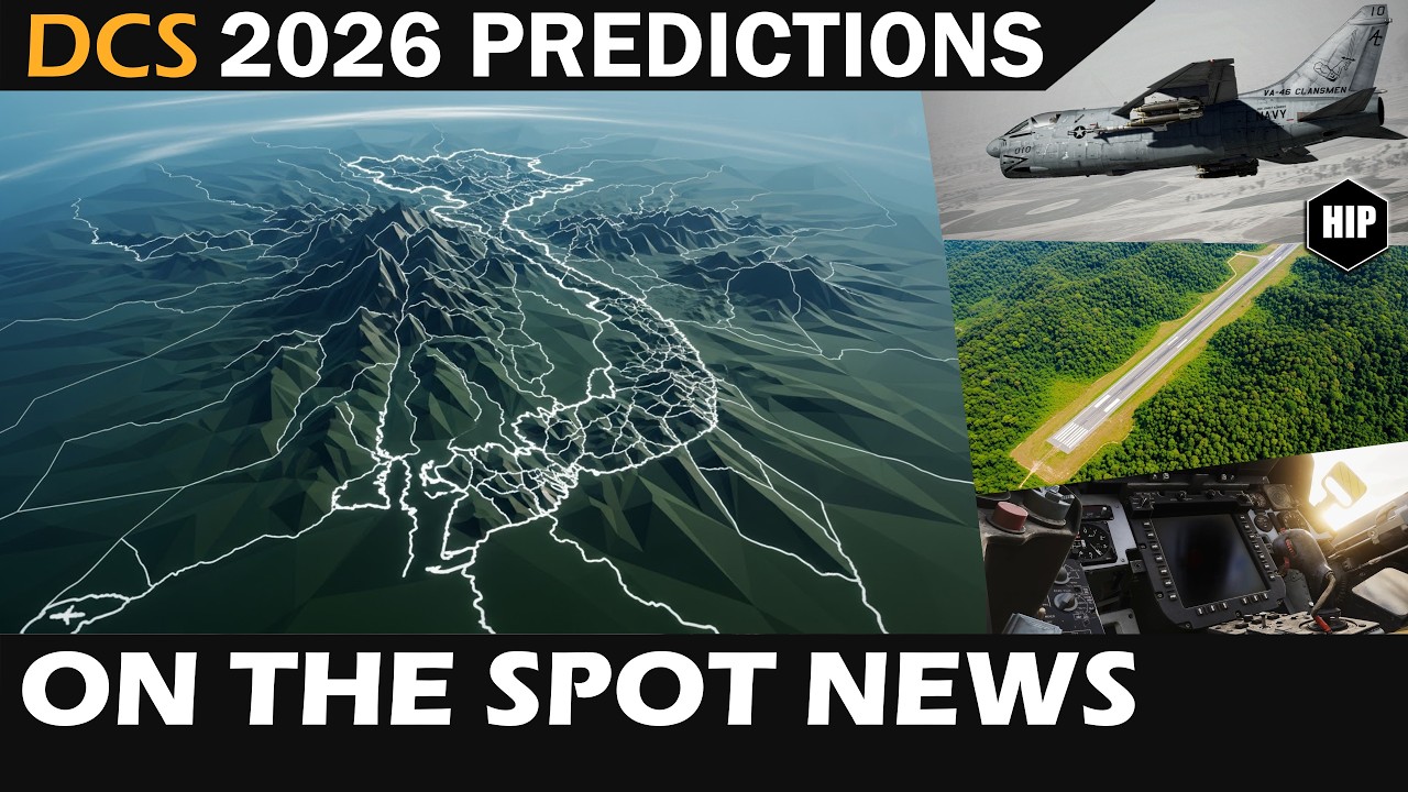 Hidden DCS Projects? My Predictions for 2026 & Beyond | World Map | Eurofighter | ED Helicopter