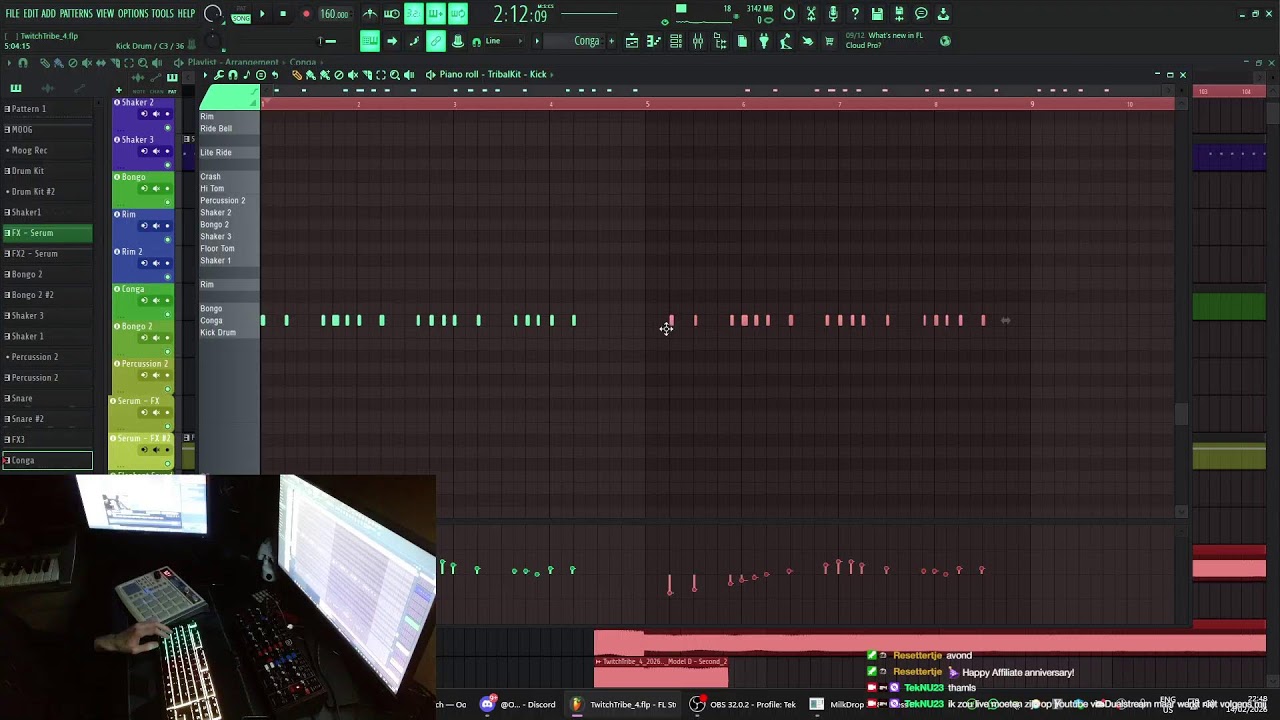 Tekno Production First Test Stream