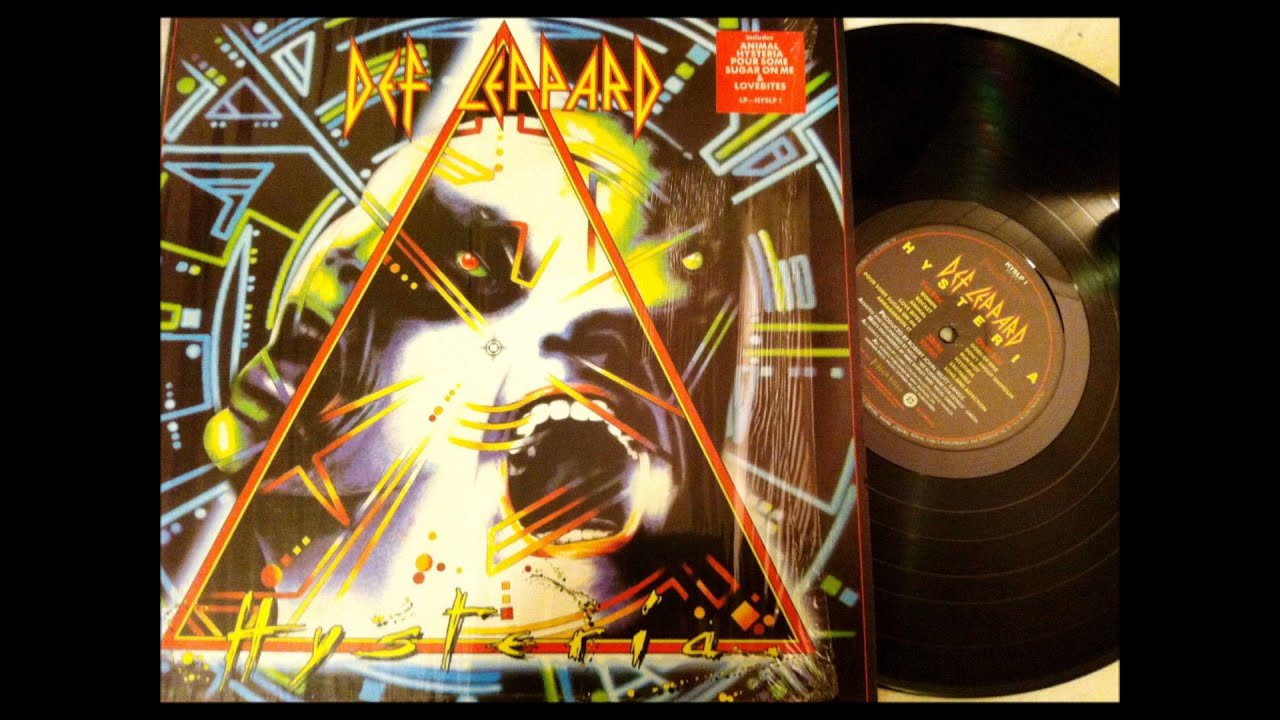 Pour Some Sugar On Me , Def Leppard , 1987 Vinyl