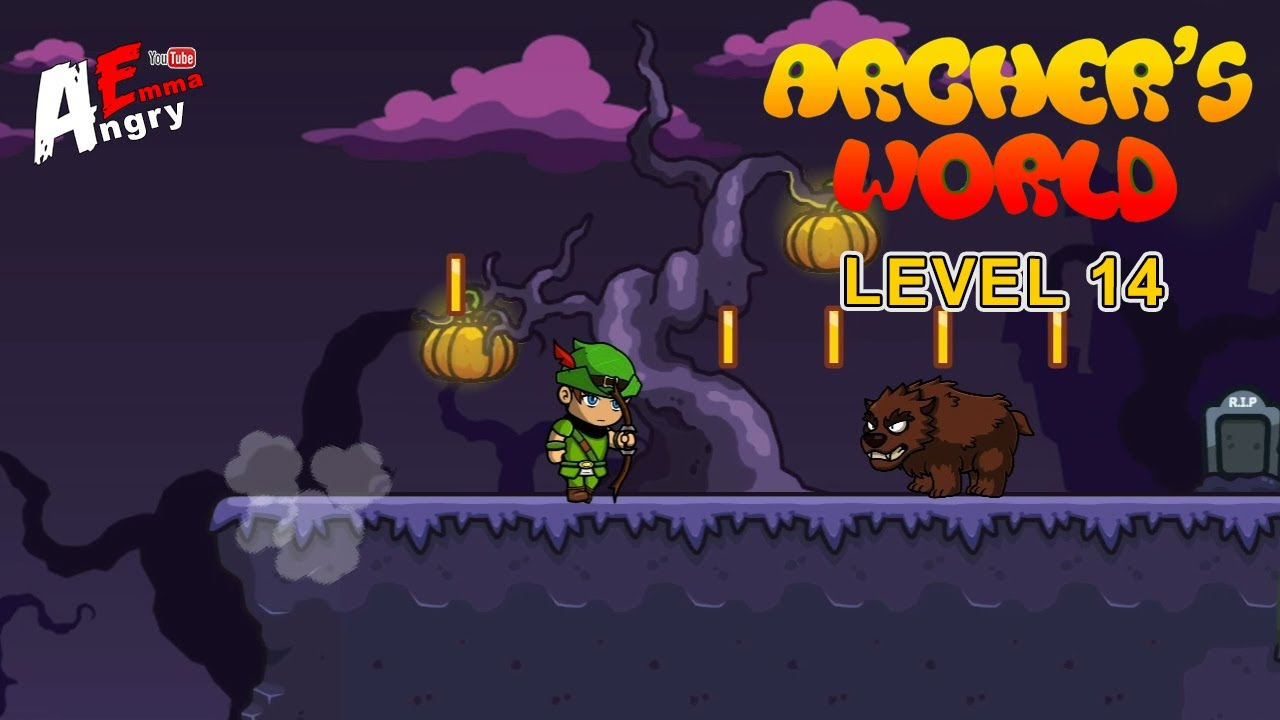 Archer's World - Level 14 / Gameplay Walkthrough (Android, iOS)