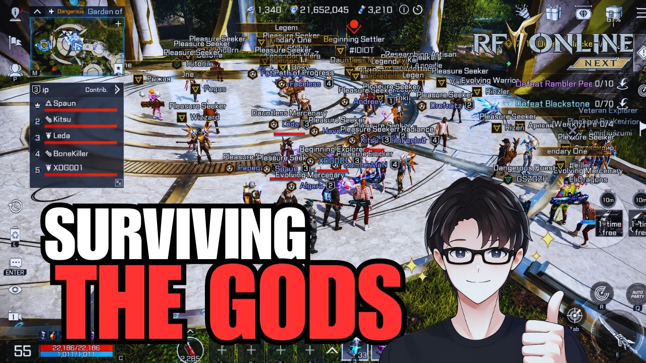 We Tried to Steal an Open-Field Boss... Then This Happened  RF Online NEXT