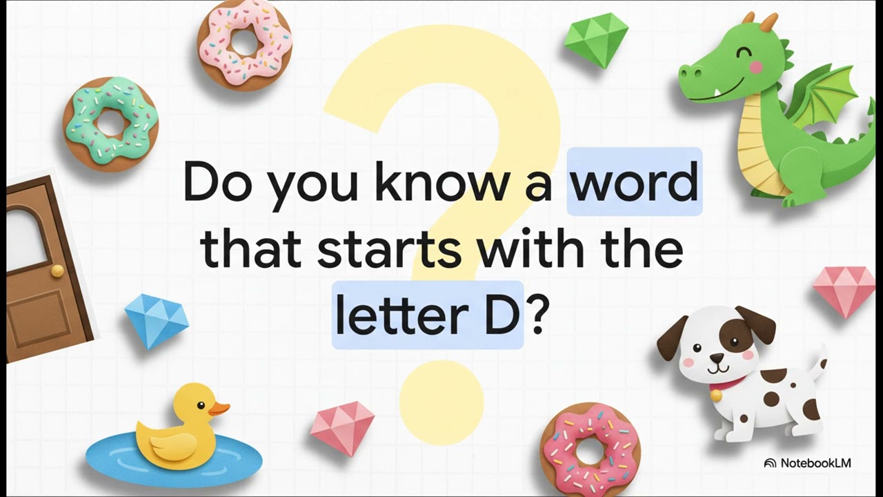 The Letter Train  Letter D-الحرف D