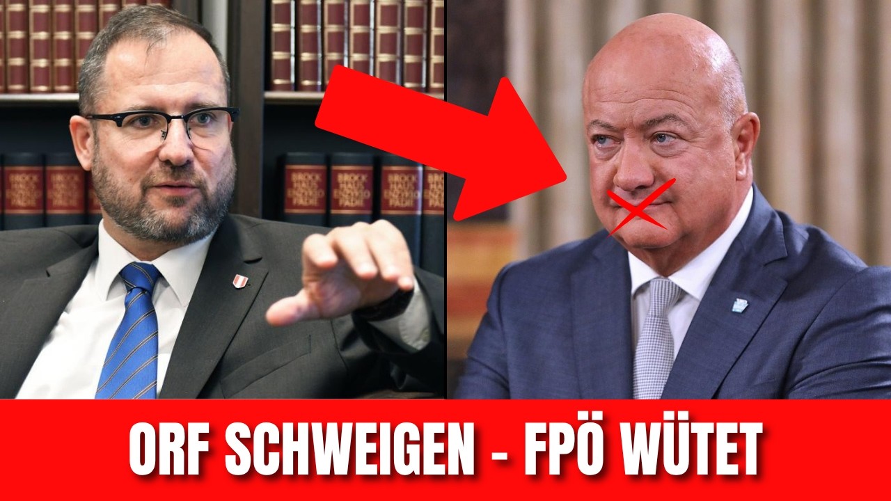 Stocker OHNE Antworten - Hafenecker gegen Ampel-Regierung im ORF-Streit...