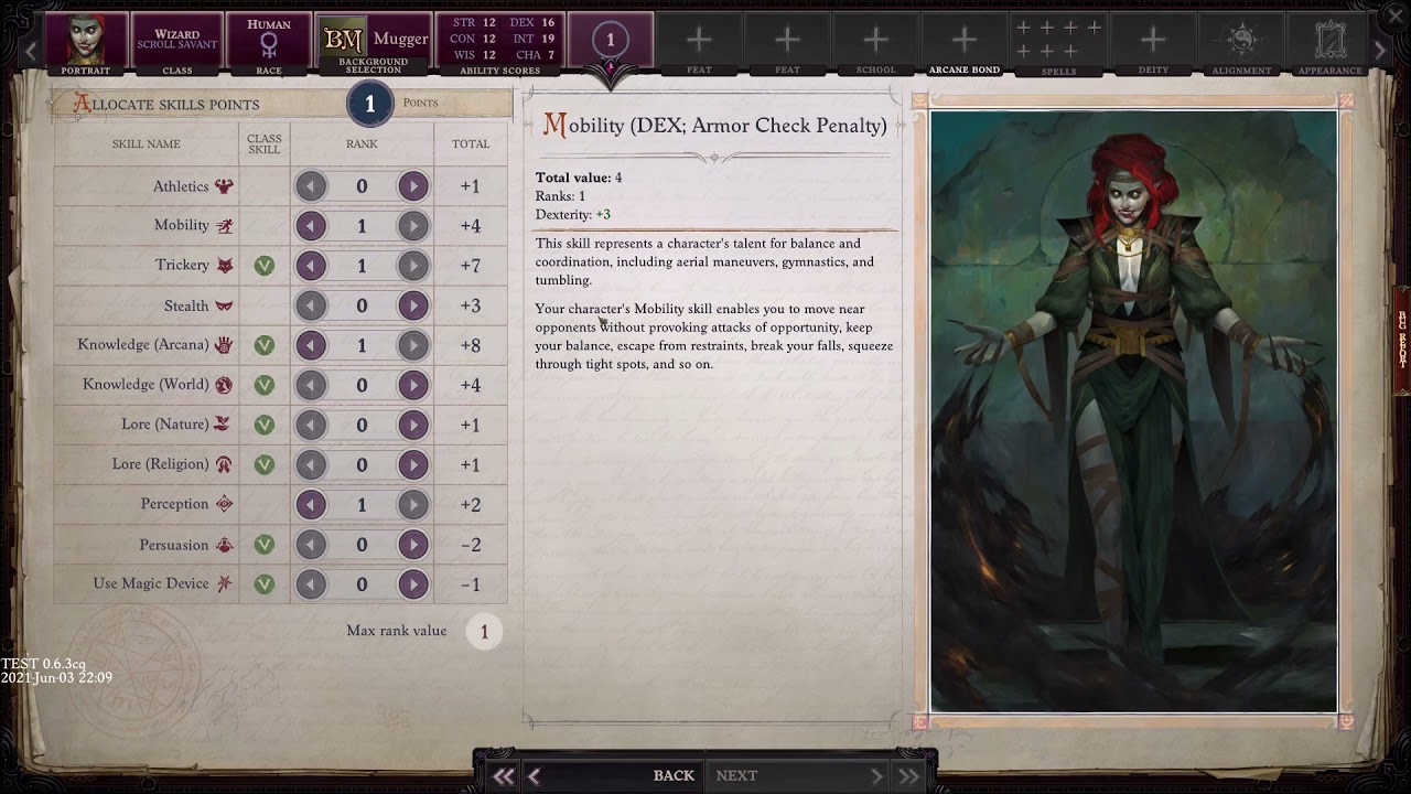 WotR: Scroll Savant Arcane Trickster Lich Mythic Path (nikola nesic)