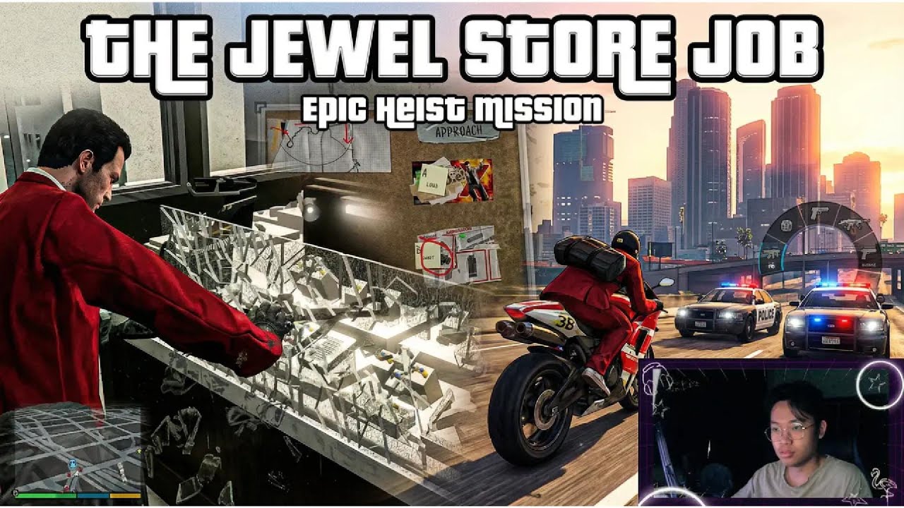 GTA V - Jewel Store Job: Did I Fail the mission| Part 11!