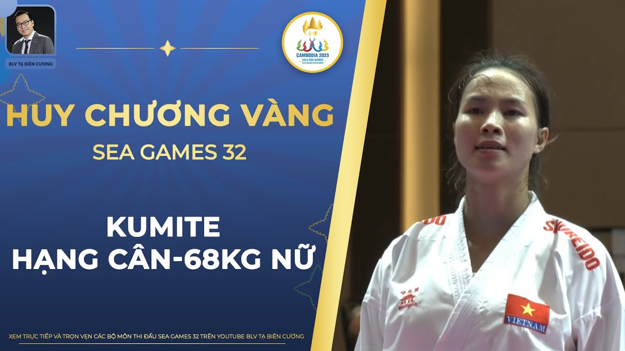 🥇 HCV Kumite dưới 68kg nữ | Hạ đẹp đối thủ Philippines, Đinh Thị Hương 
