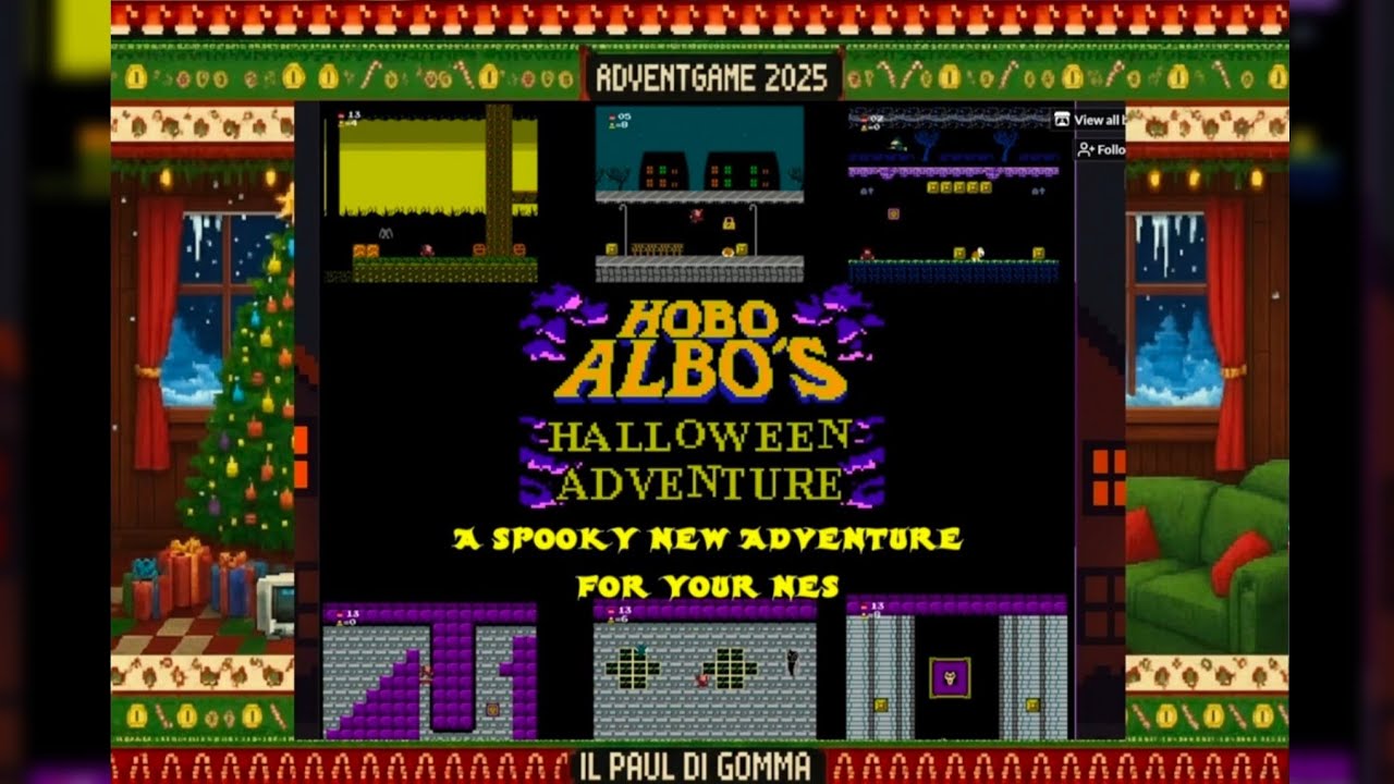[ADVENTGAME 2025] #19 - Hobo Albo's Big Adventure (RBG Entertainment - 2025) | Nintendo NES