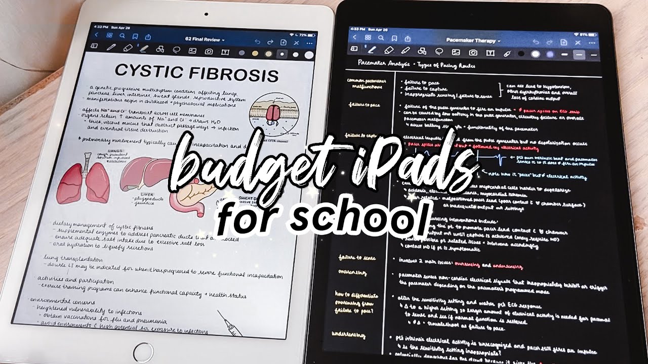 My experience with the iPad 6th and 7th gen for school 🍎