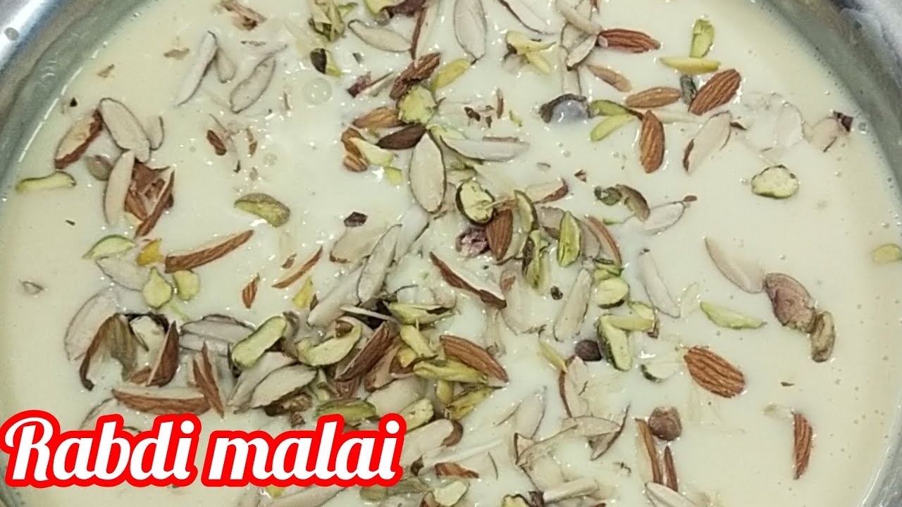 Rabdi malai hyderabadi dawat special// Hyderabadi desert#ayeshawajeedkhan