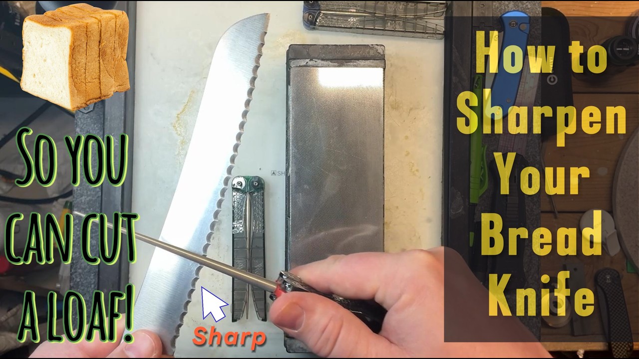 How to Sharpen a Bread Knife (Step-by-Step Tutorial)