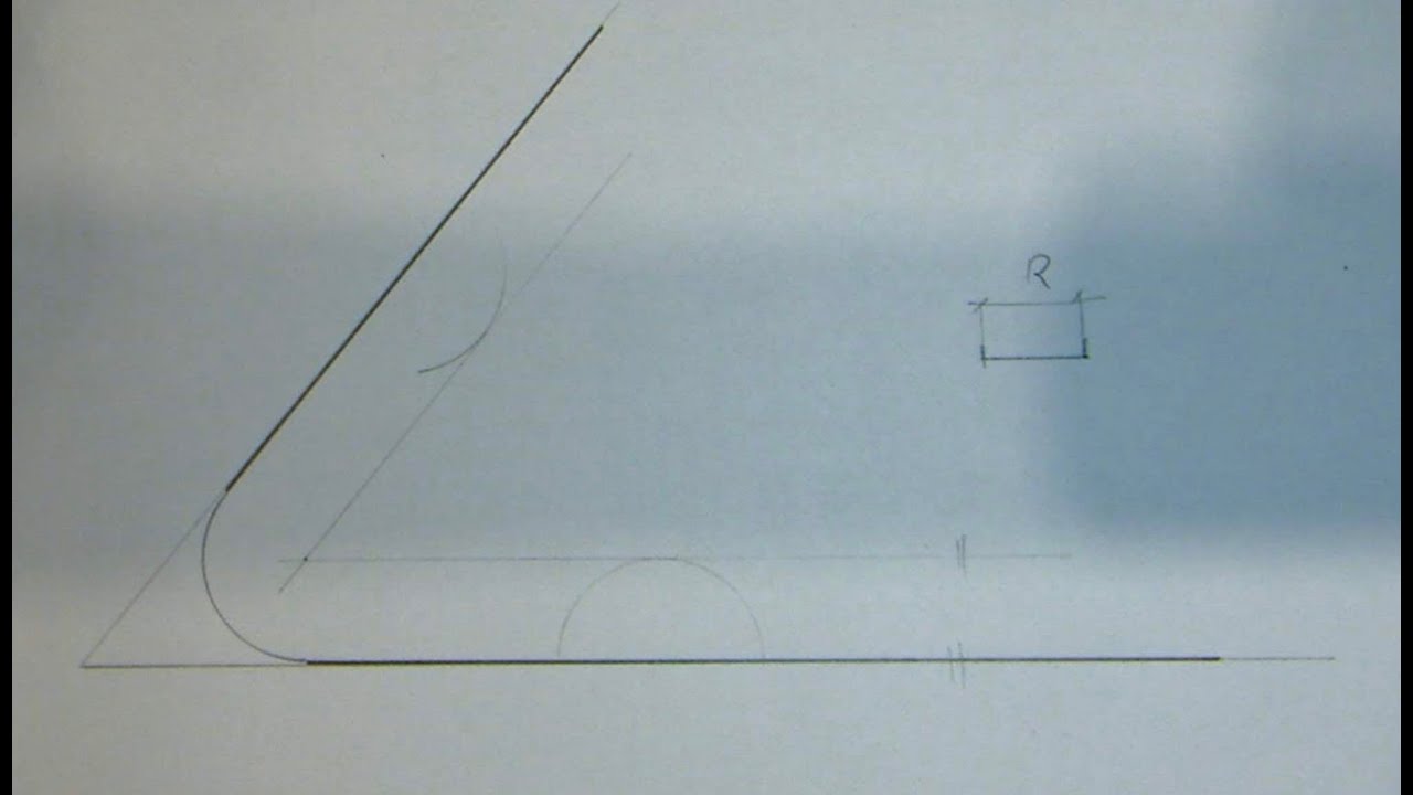 Geometrische Grundkonstruktionen: Ecke abrunden