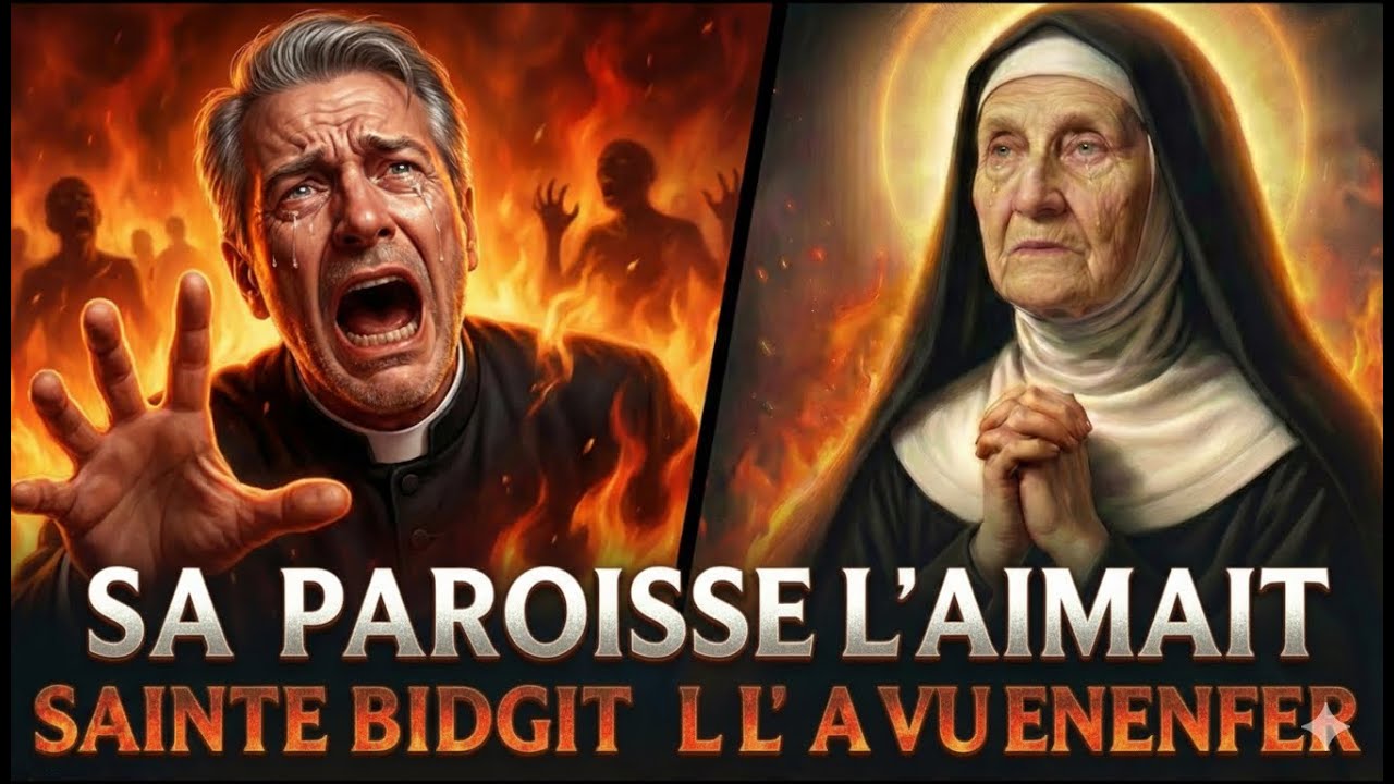 Sainte Brigitte a vu un PRÊTRE en ENFER — Sa paroisse l'adorait