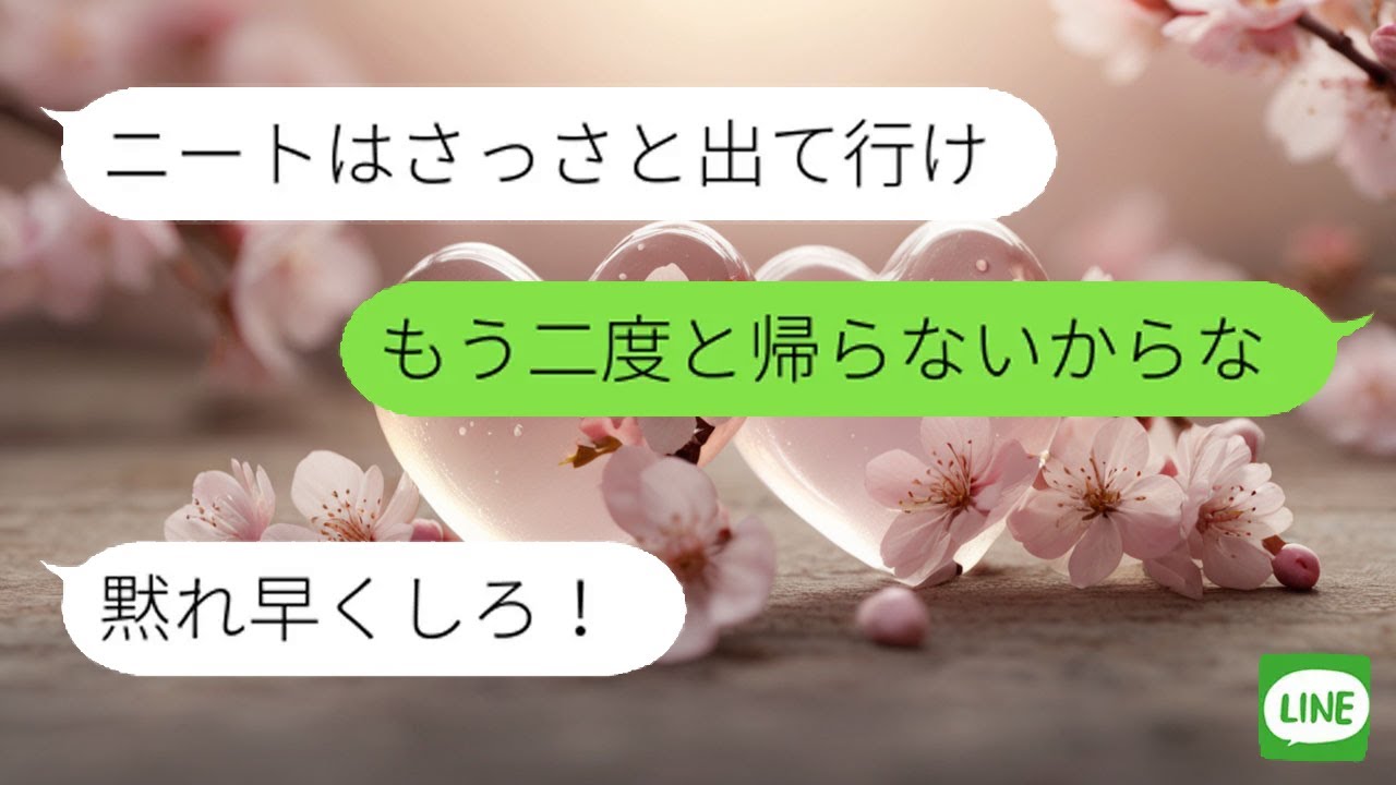 【LINE】引きこもりの兄を追い出した弟。後に知る真実と訪れた因果応報の結末が痛快！
