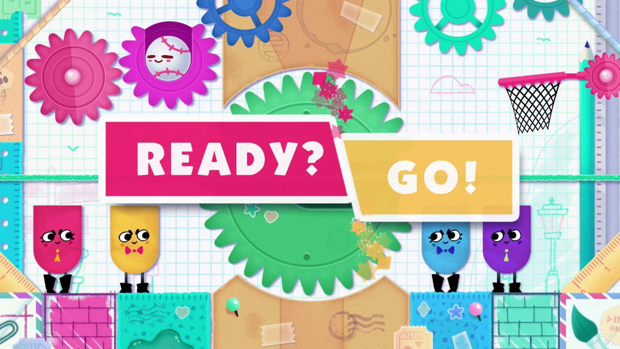 Snipperclips: Part 02 (4 players)