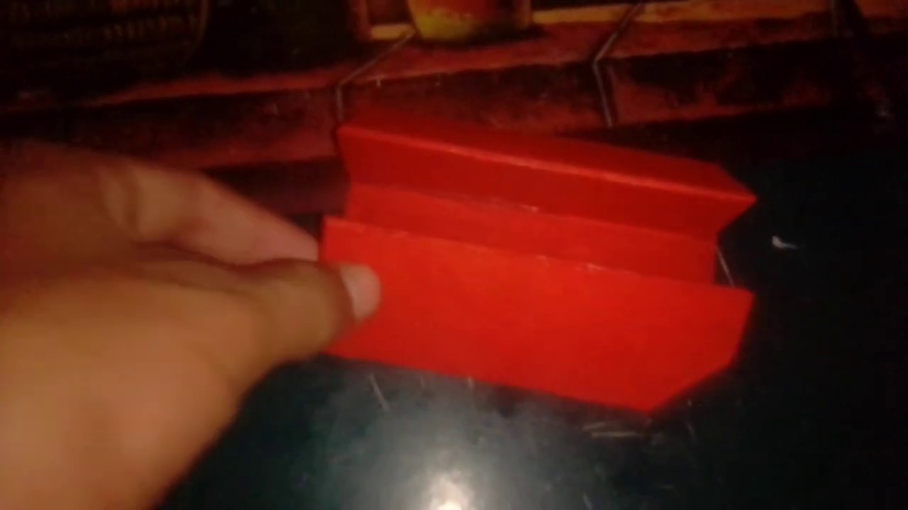 Cómo hacer una base o soporte vertical para Play Station 2 slim.