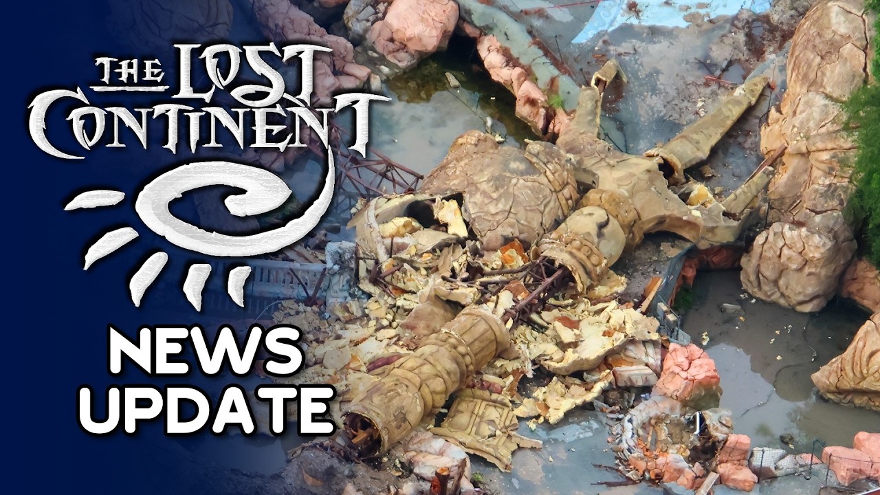 The Lost Continent DEMOLITION UPDATE - Sindbad Gone, Mystic Fountain Preserved, Trident Fallen