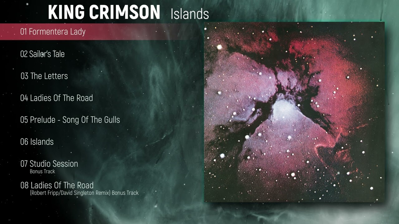 King Crimson - Islands (Album Visualiser)