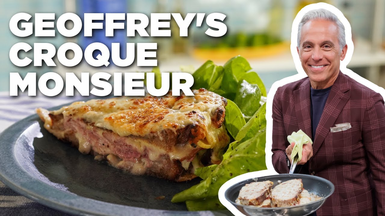 Geoffrey Zakarian's Croque Monsieur | The Kitchen | Food Network