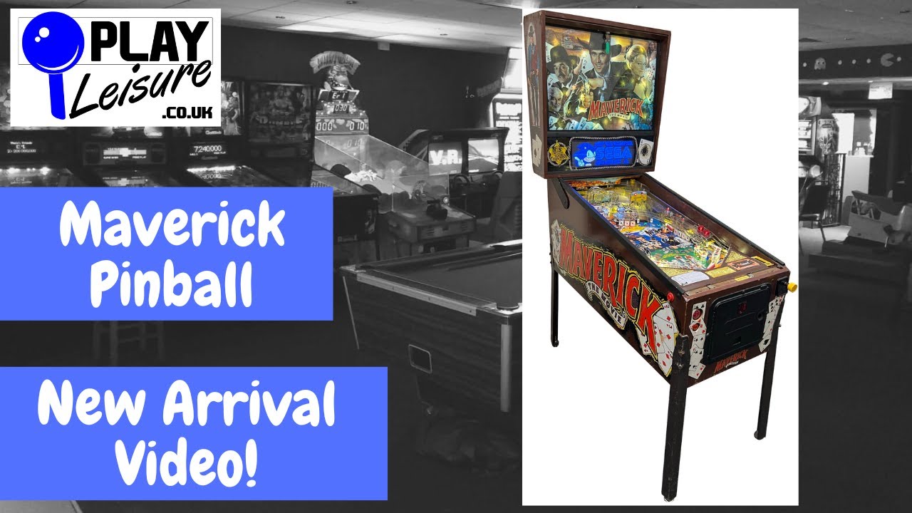 Ye-Ha! It's the Maverick Pinball Machine...