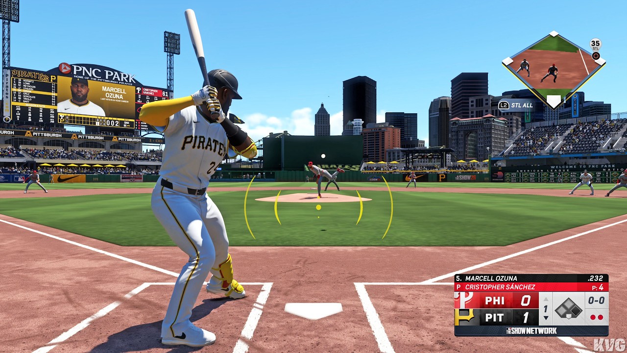 MLB The Show 26 - Филадельфия Филлис против Питтсбург Пиратс - Геймплей (PS5 UHD) [4K60FPS]