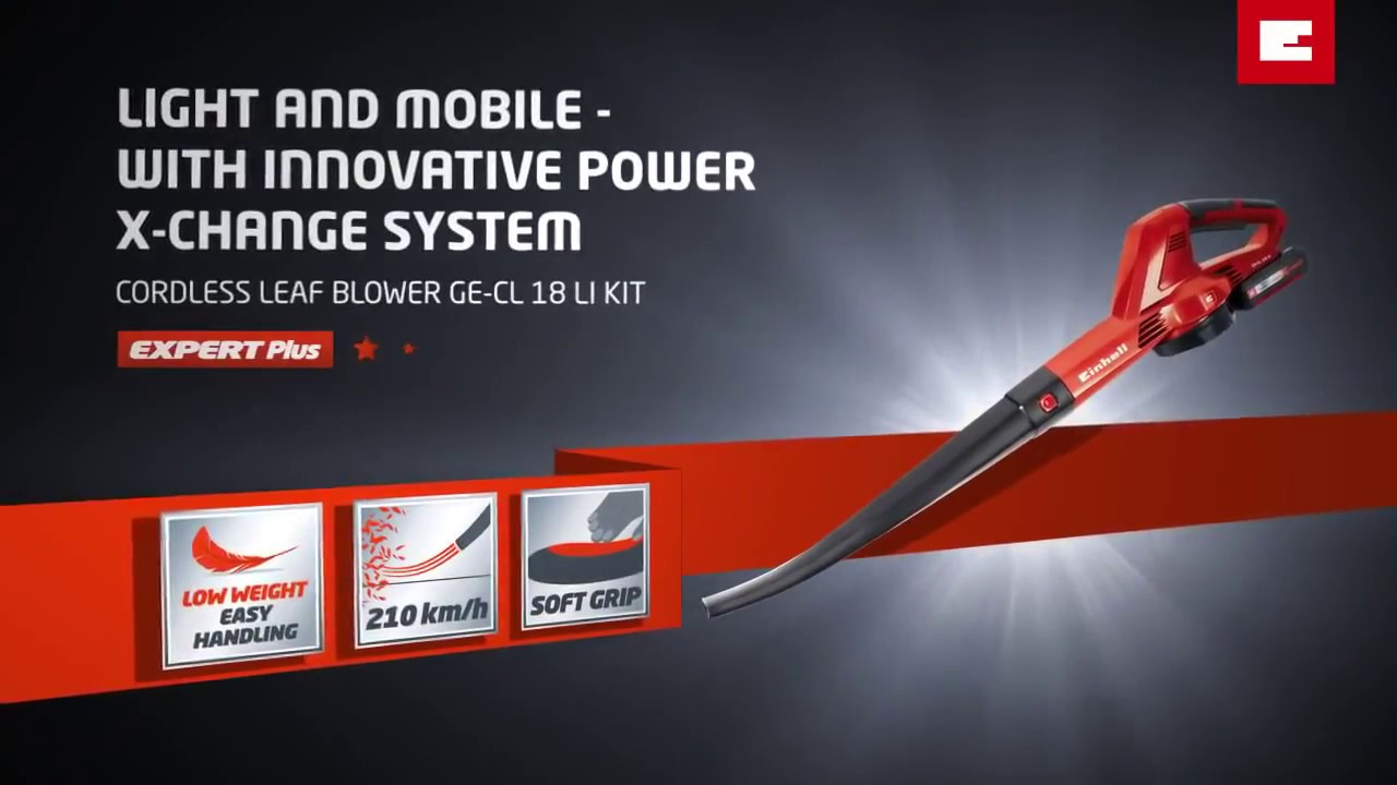Einhell GE CL18 Li Kit Cordless Power X Change Leaf Blower