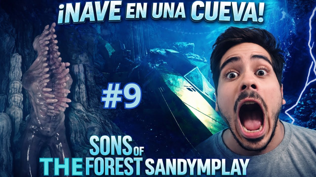 SONS OF THE FOREST CAP 9🗻🛩️| SANDYMPLAY