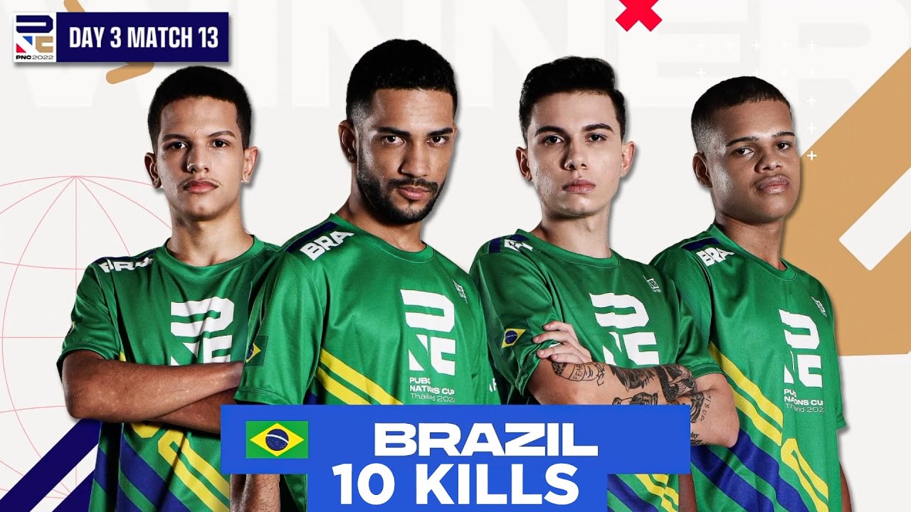 PUBG PNC 2022 &bull; Day 3 Match 13 - BRAZIL 10 KILLS
